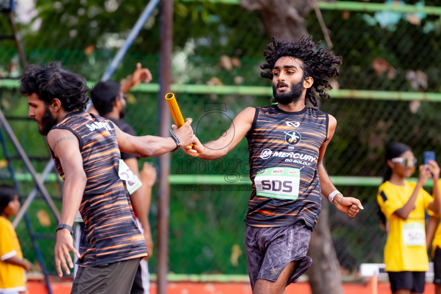 Day 3 of 12th Milo Association Championships was held in Ekuveni Track at Male', Maldives on Saturday, 26th April 2025. Photos: Nausham Waheed  / images.mv