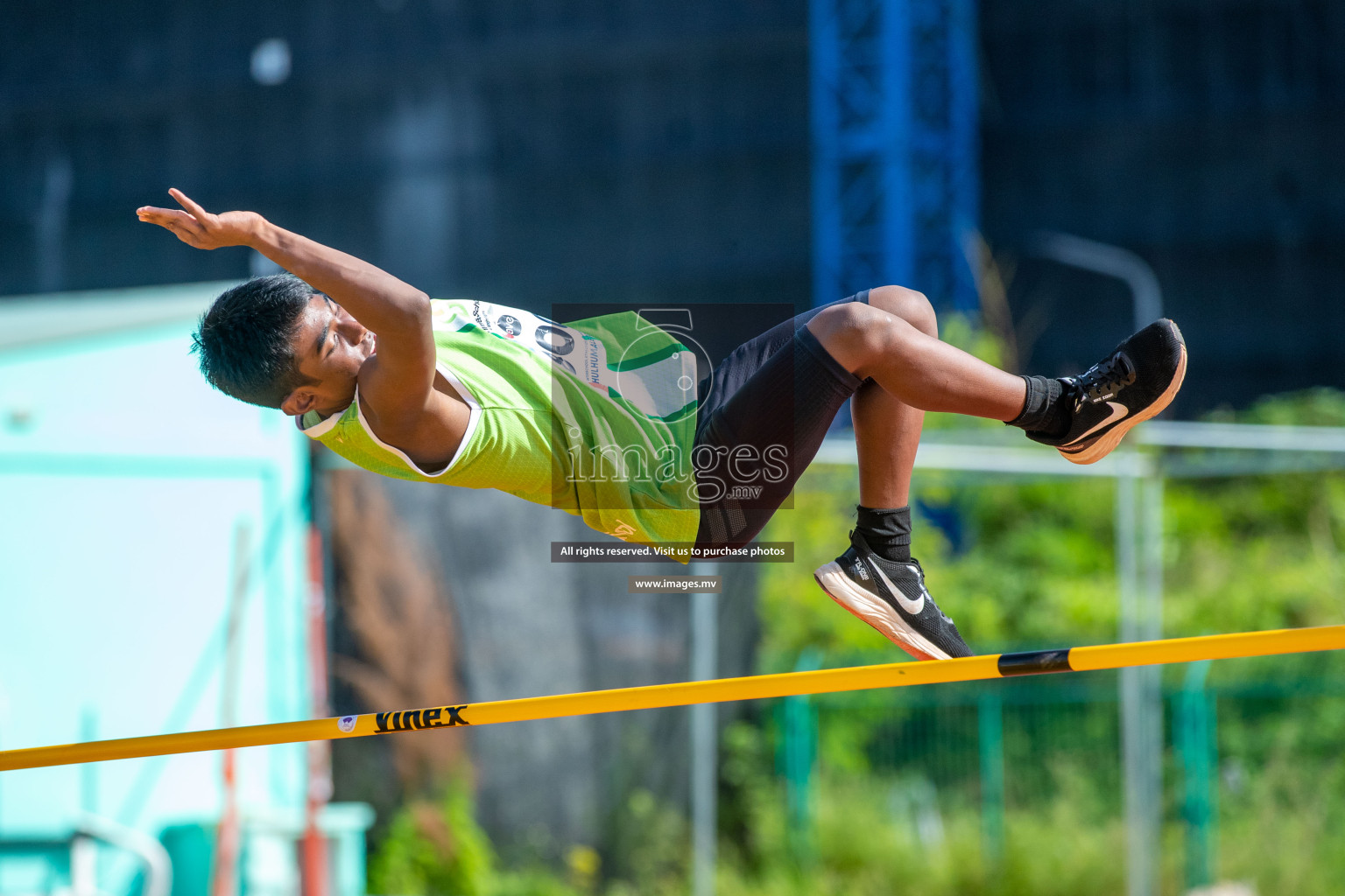 Day two of Inter School Athletics Championship 2023 was held at Hulhumale' Running Track at Hulhumale', Maldives on Sunday, 15th May 2023. Photos: Nausham Waheed / images.mv