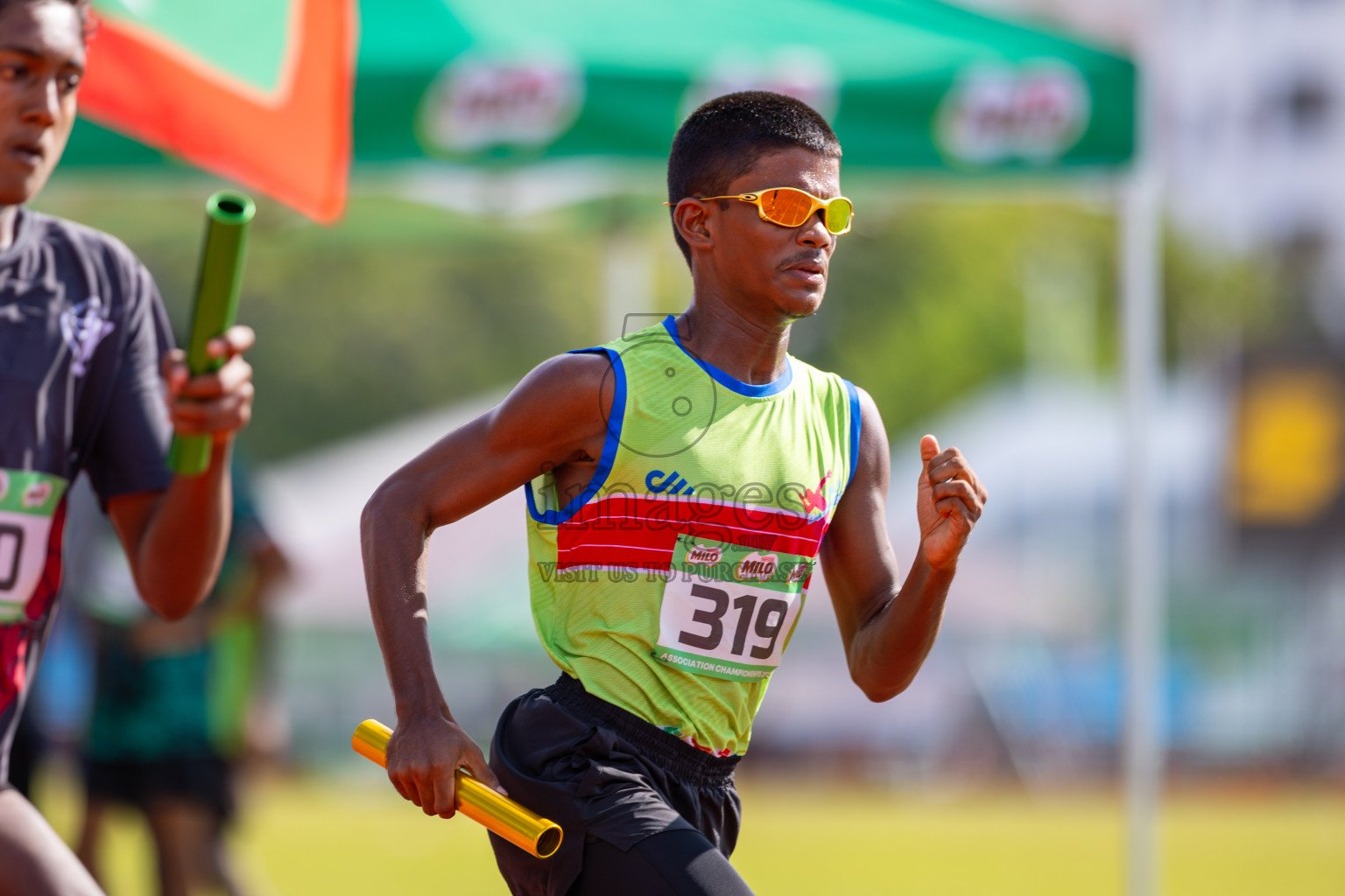 Day 3 of 12th Milo Association Championships was held in Ekuveni Track at Male', Maldives on Saturday, 26th April 2025. Photos: Ismail Thoriq / images.mv
