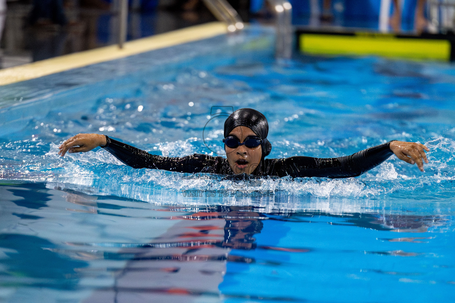 20th Inter-school Swimming Competition 2024 held in Hulhumale', Maldives on Monday, 14th October 2024. 
Photos: Hassan Simah / images.mv