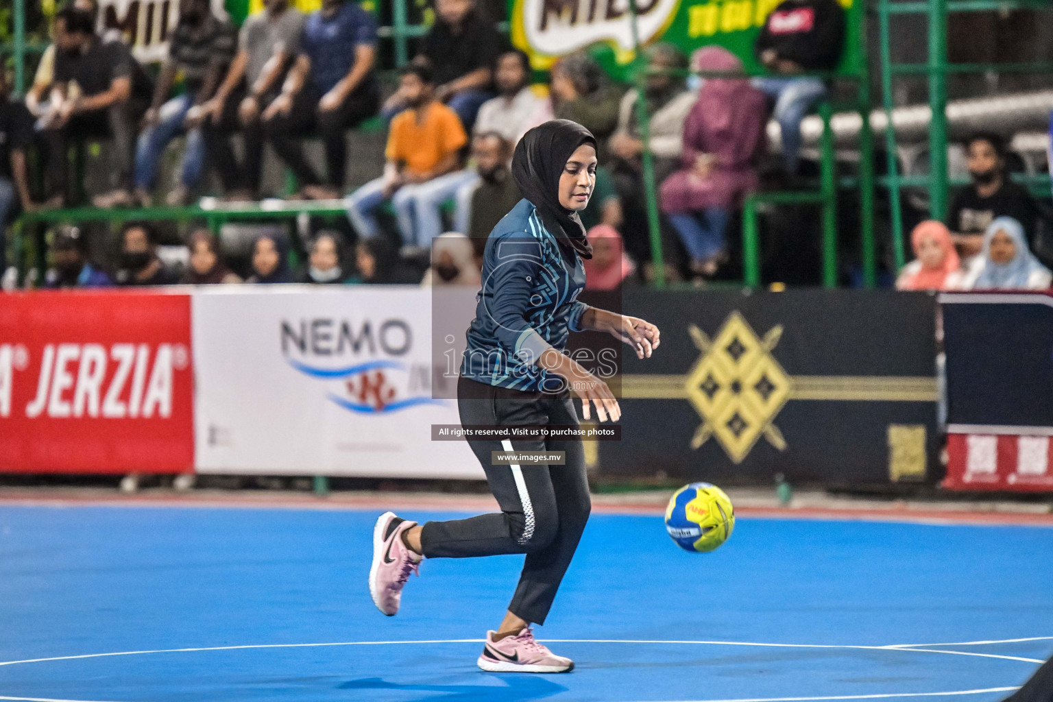 Day 8 of Milo 6th Inter Office Handball Tournament 2022 - Photos by Nausham Waheed