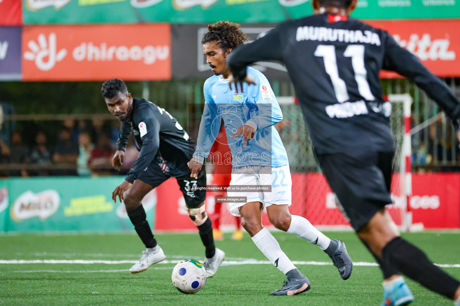 Club Fen vs Prison Club in Club Maldives Cup Classic 2023 held in Hulhumale, Maldives, on Sunday, 23rd July 2023 Photos: Nausham Waheed/ images.mv