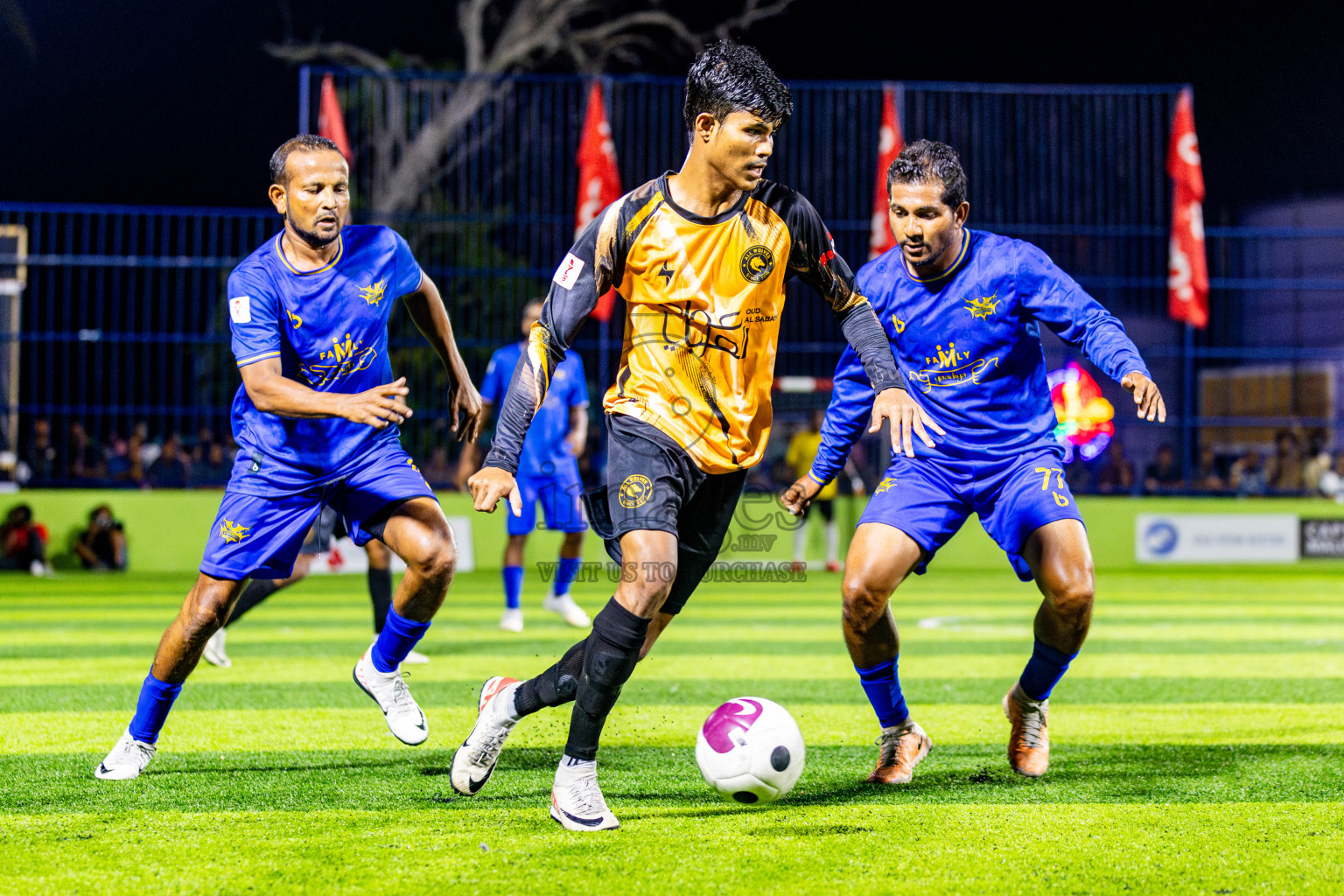 All Wolves vs Friends in Day 3 of Eydhafushi Futsal Cup 2024 was held on Wednesday, 10th April 2024, in B Eydhafushi, Maldives Photos: Nausham Waheed / images.mv