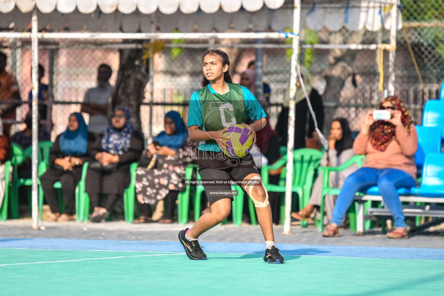 Day 11 of Junior Netball Championship 2022 held in Male', Maldives. Photos by Nausham Waheed