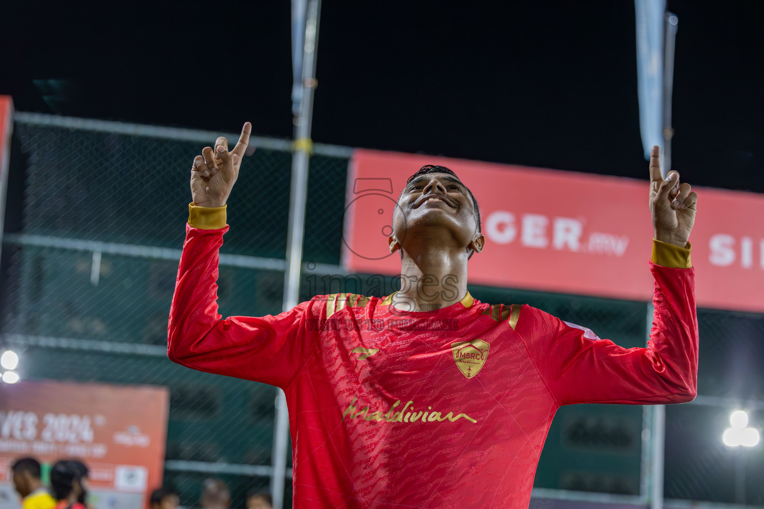 FSM vs Maldivian in Round of 16 of Club Maldives Cup 2024 held in Rehendi Futsal Ground, Hulhumale', Maldives on Monday, 7th October 2024. Photos: Ismail Thoriq / images.mv