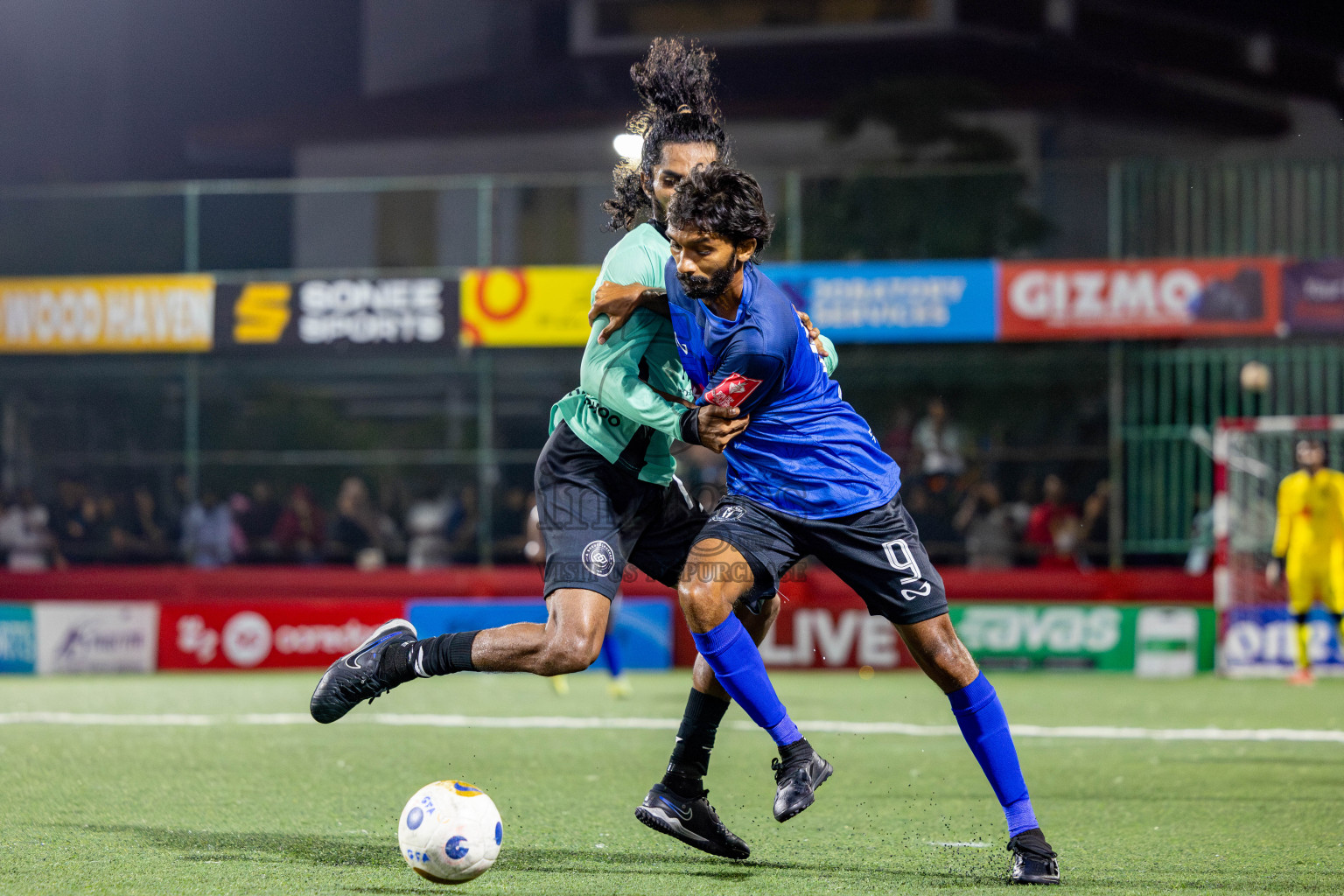 AA Rasdhoo vs AA Bodufolhudhoo in Day 11 of Golden Futsal Challenge 2025 was held on Wednesday, 15th January 2025, in Hulhumale', Maldives Photos: Nausham Waheed / images.mv