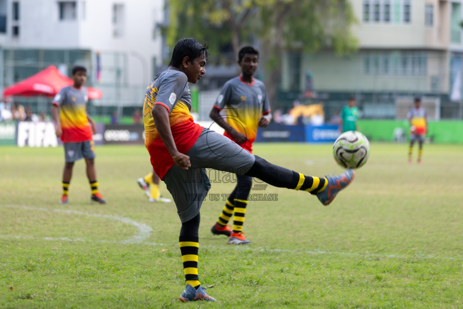 Eagles vs Maziya SRC(U16) in Day 8 of Dhivehi Youth League 2024 held at Henveiru Stadium on Monday, 2nd December 2024. Photos: Mohamed Mahfooz Moosa / Images.mv