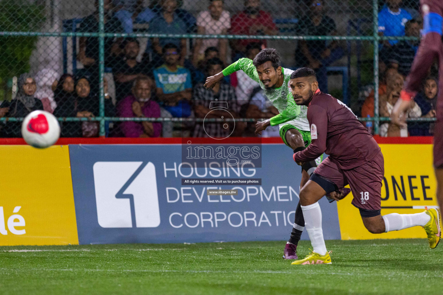 Trade Club vs Team DJA in Club Maldives Cup 2022 was held in Hulhumale', Maldives on Friday, 14th October 2022. Photos: Ismail Thoriq/ images.mv