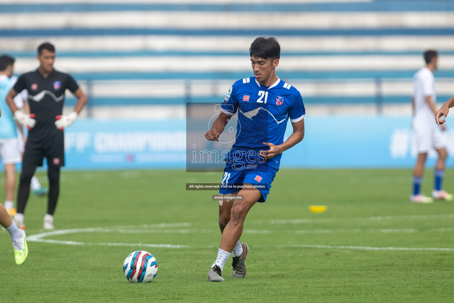 Kuwait vs Nepal in the opening match of SAFF Championship 2023 held in Sree Kanteerava Stadium, Bengaluru, India, on Wednesday, 21st June 2023. Photos: Nausham Waheed / images.mv