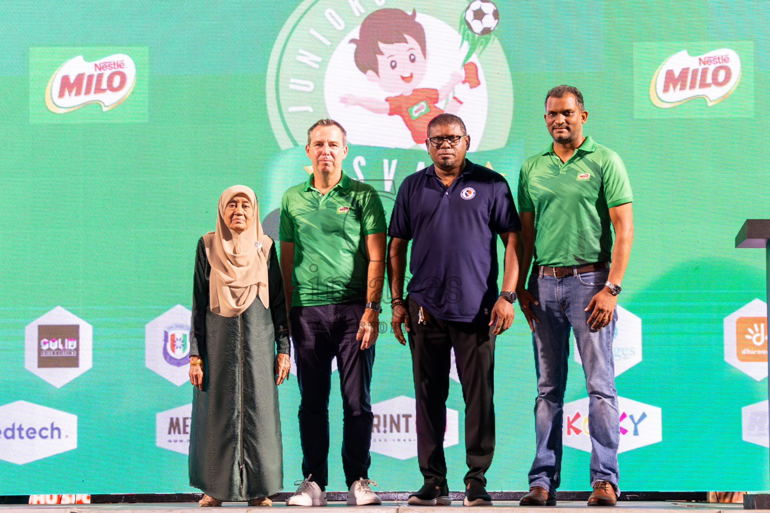 Inaugural Event of MILO SVAM Juniors 2025 (U8) was held at National Football Stadium, Male', Maldives on Monday, 23rd June 2025. Photos: Ismail Thoriq / images.mv