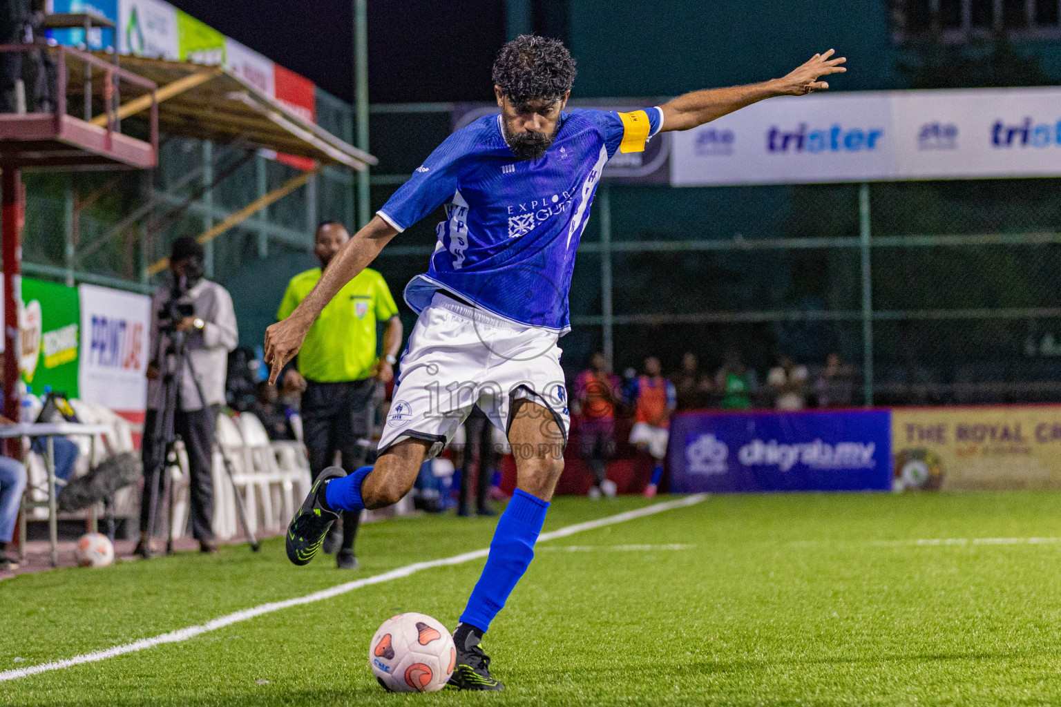 Team HPSN vs Club Bandaara in Club Maldives Cup Claasic 2025 was held in Rehendi Futsal Ground, Hulhumale', Maldives on Sunday, 21st September 2025. Photos: Areef Adam / images.mv
