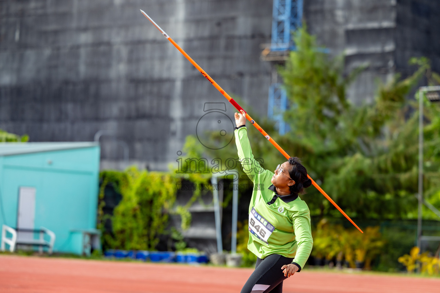 Day 2 of MWSC Interschool Athletics Championships 2024 held in Hulhumale Running Track, Hulhumale, Maldives on Sunday, 10th November 2024. 
Photos by: Hassan Simah / Images.mv