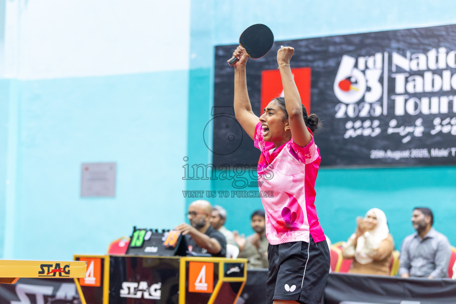 Day 6 of BML 63rd National Table Tennis Tournament 2025 was held on Saturday, 30th August 2025 in Male' TT Hall, Male', Maldives.
Photos: Ismail Thoriq / images.mv