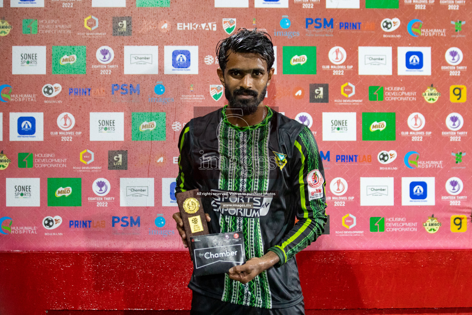 WAMCO vs Club Fen in Club Maldives Cup 2022 was held in Hulhumale', Maldives on Wednesday, 12th October 2022. Photos: Hassan Simah / images.mv