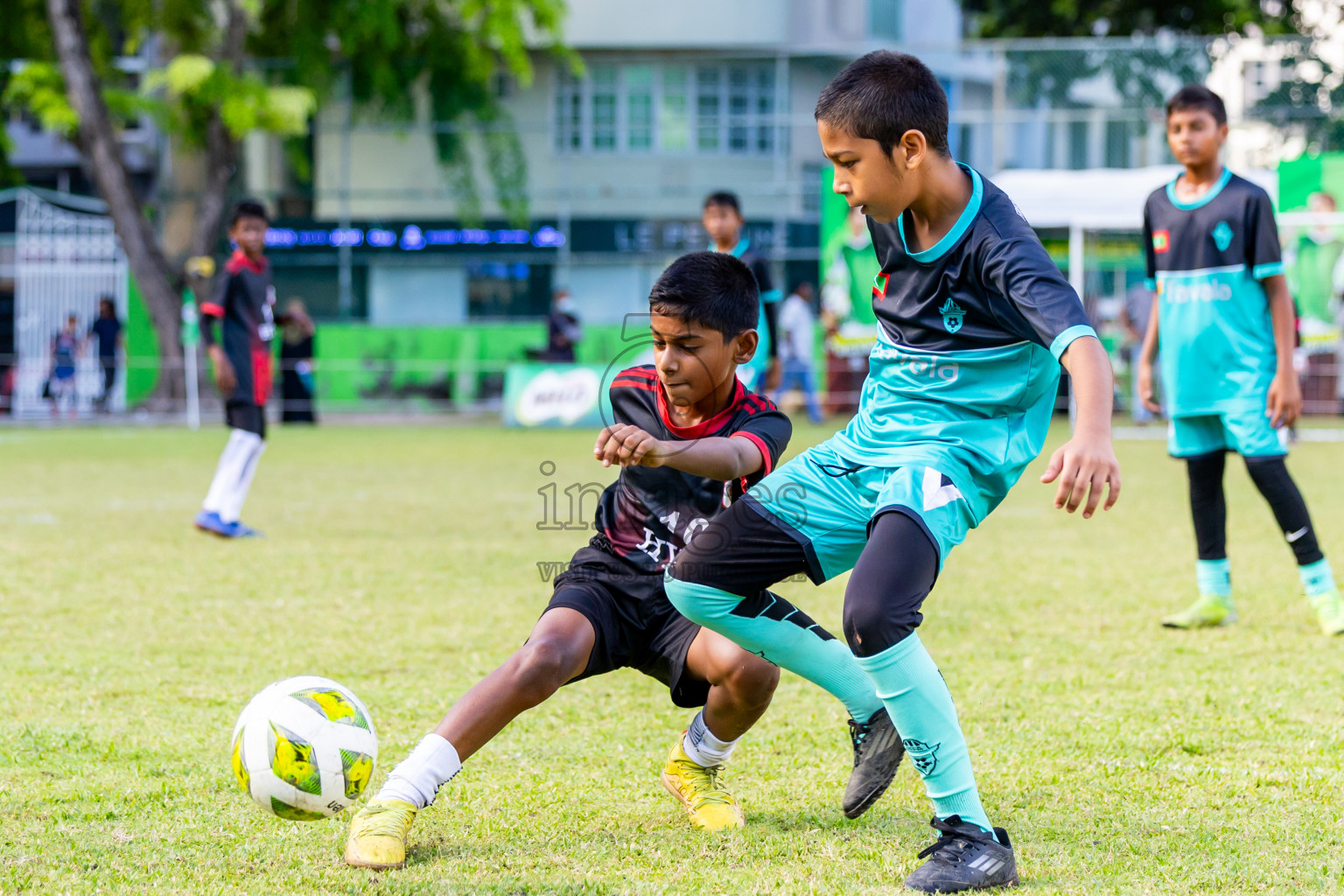 Day 2 of MILO Academy Championship 2025 (U-12) was held at Henveiru Stadium in Male', Maldives on Friday, 2nd May 2025. Photos: Nausham Waheed  / images.mv