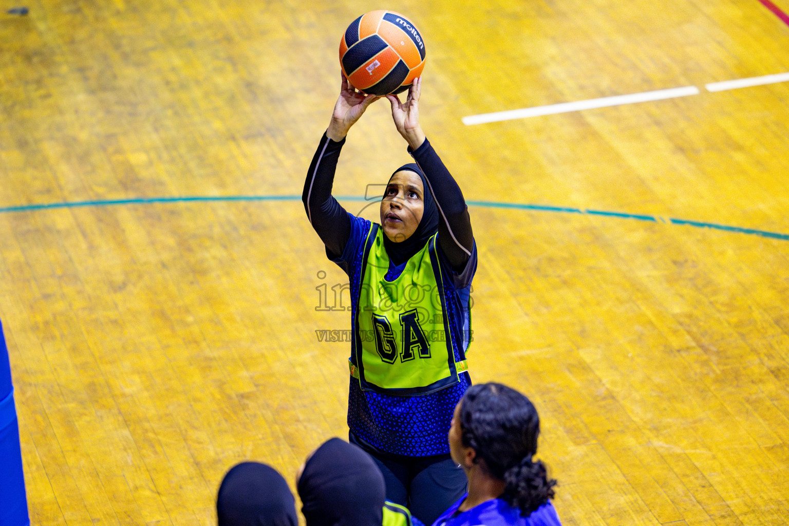 Day 2 of 21st National Netball Tournament was held in Social Canter at Male', Maldives on Thursday, 10th May 2024. Photos: Nausham Waheed / images.mv