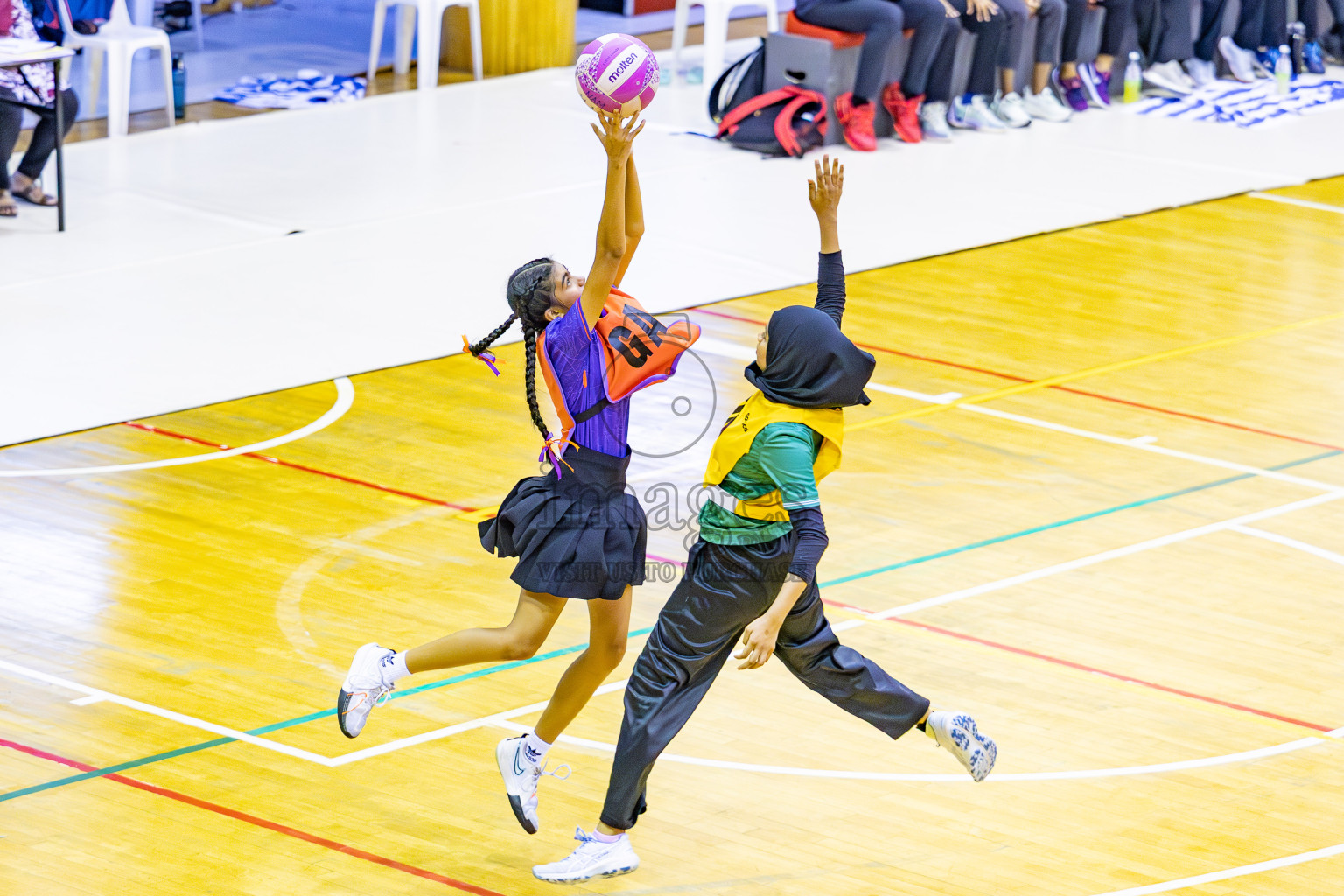 Finals of 26th Inter-School Netball Tournament 2025 was held in Social Center Indoor Hall on Saturday, 8th November 2025. Photos: Areef Adam / images.mv
