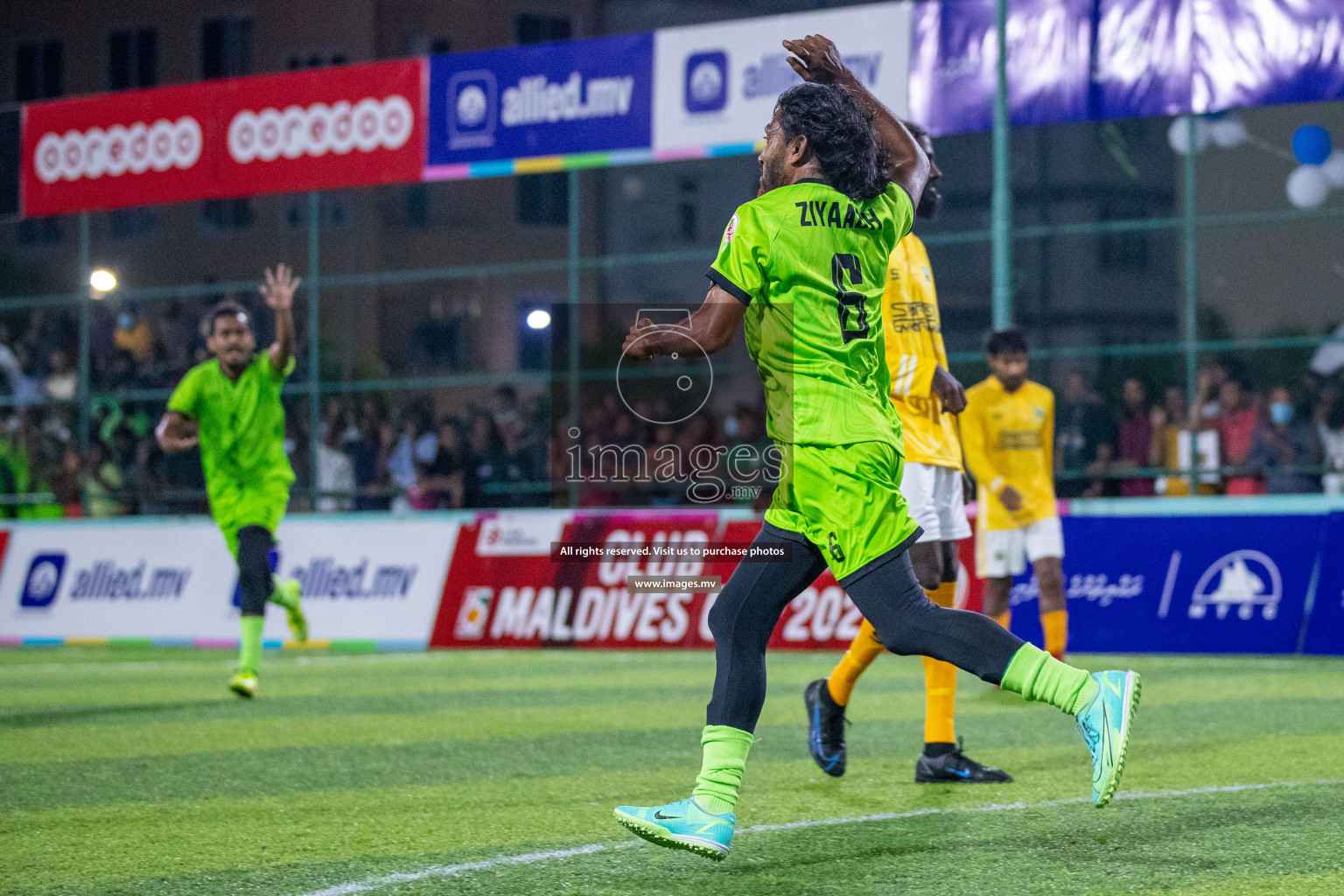 Club Maldives 2021 Round of 16 (Day 1) held at Hulhumale;, on 8th December 2021 Photos: Ismail Thoriq / images.mv