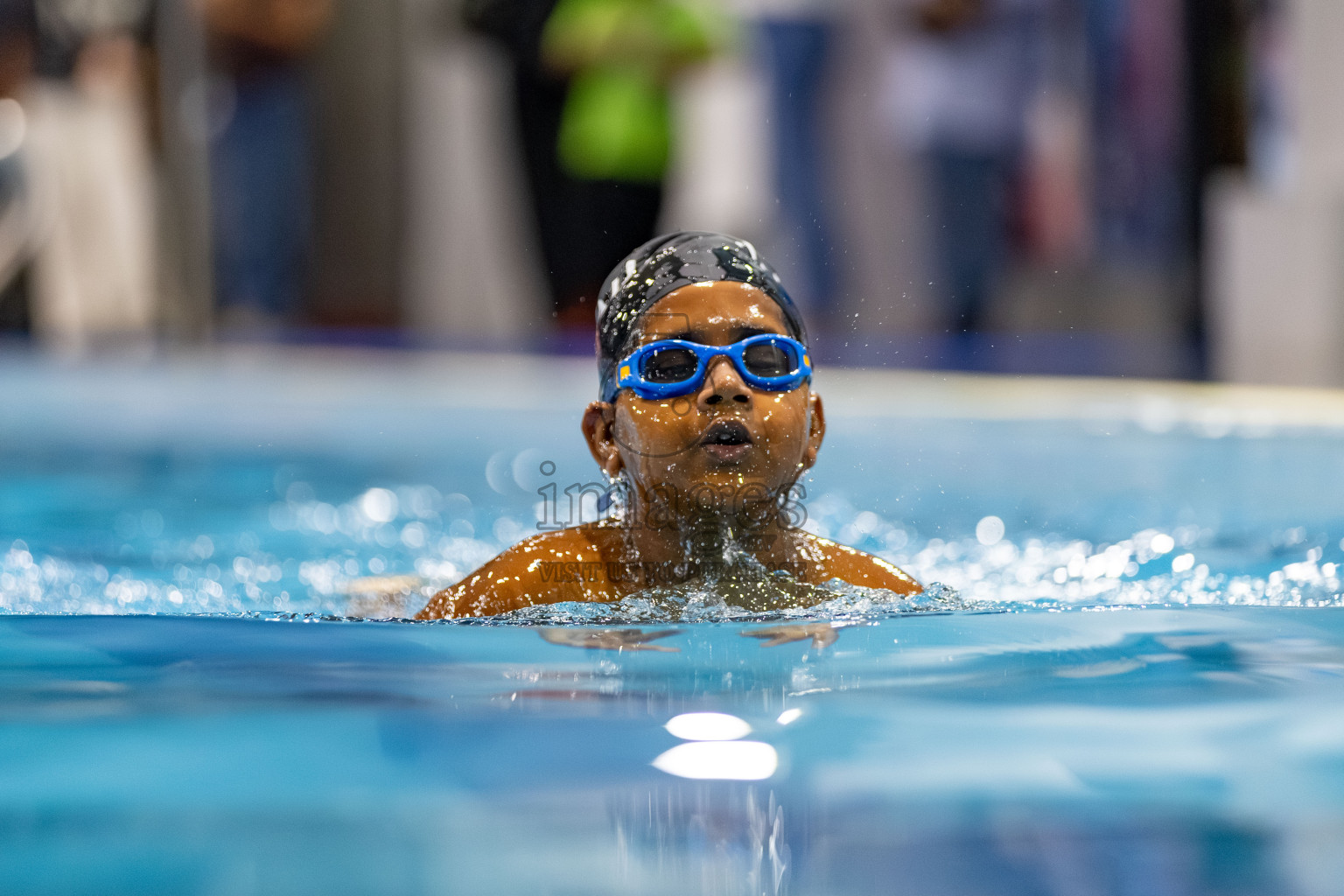 Day 4 of BML 6th National Kids Swimming Kids Festival 2025 held in Hulhumale', Maldives on Thursday, 6th November 2024. Photos: Hassan Simah / images.mv