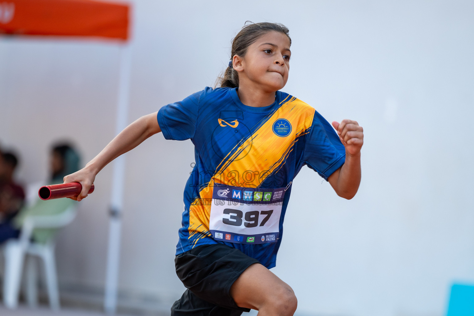 Day 5 of MWSC Interschool Athletics Championships 2024 held in Hulhumale Running Track, Hulhumale, Maldives on Wednesday, 13th November 2024. Photos by: Ismail Thoriq / Images.mv