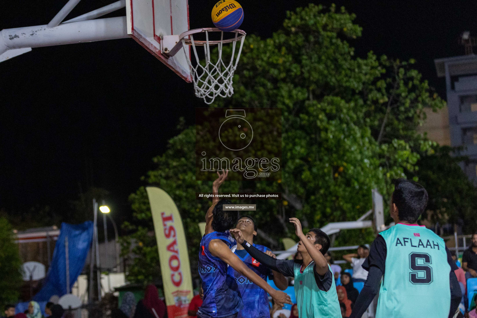 Day 5 of Slamdunk by Sosal on 16th April 2023 held in Male'. Photos: Ismail Thoriq / images.mv