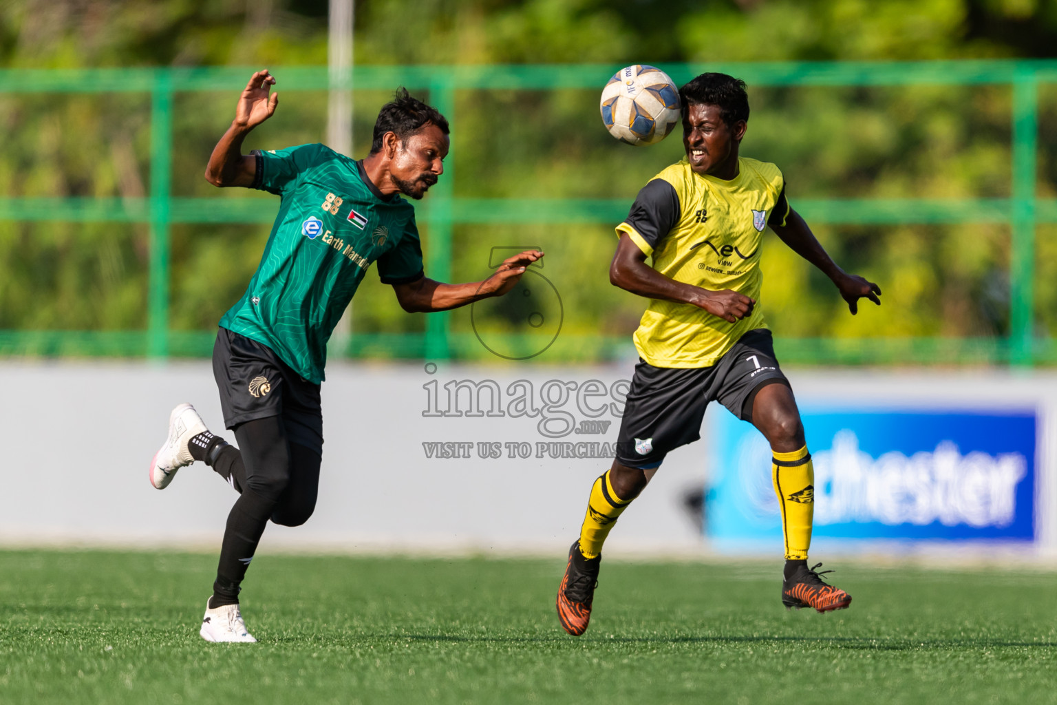 Baburu SC vs Kanmathi Juniors from Semi Final of Manadhoo Council Cup 2024 in N Manadhoo Maldives on Sunday, 25th February 2023. Photos: Nausham Waheed / images.mv