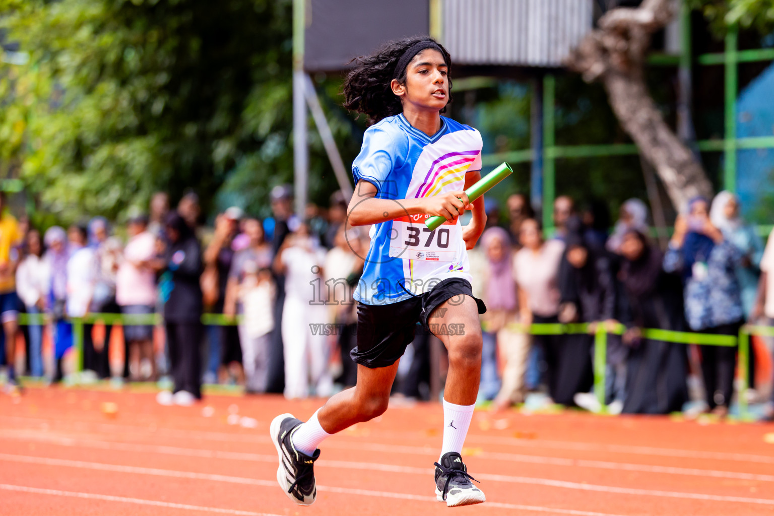 Day 6 of Inter-school Athletics Championship 2025 held in Ekuveni Synthetic Track, Male', Maldives on Sunday, 12th October 2025. Photos by: Nausham Waheed / Images.mv