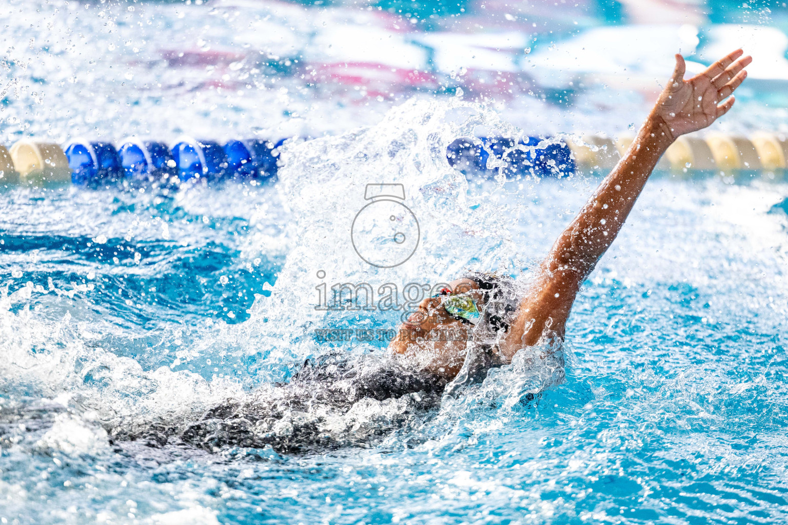 Day 4 of 20th Inter-school Swimming Competition 2024 held in Hulhumale', Maldives on Tuesday, 15th October 2024. Photos: Ismail Thoriq / images.mv