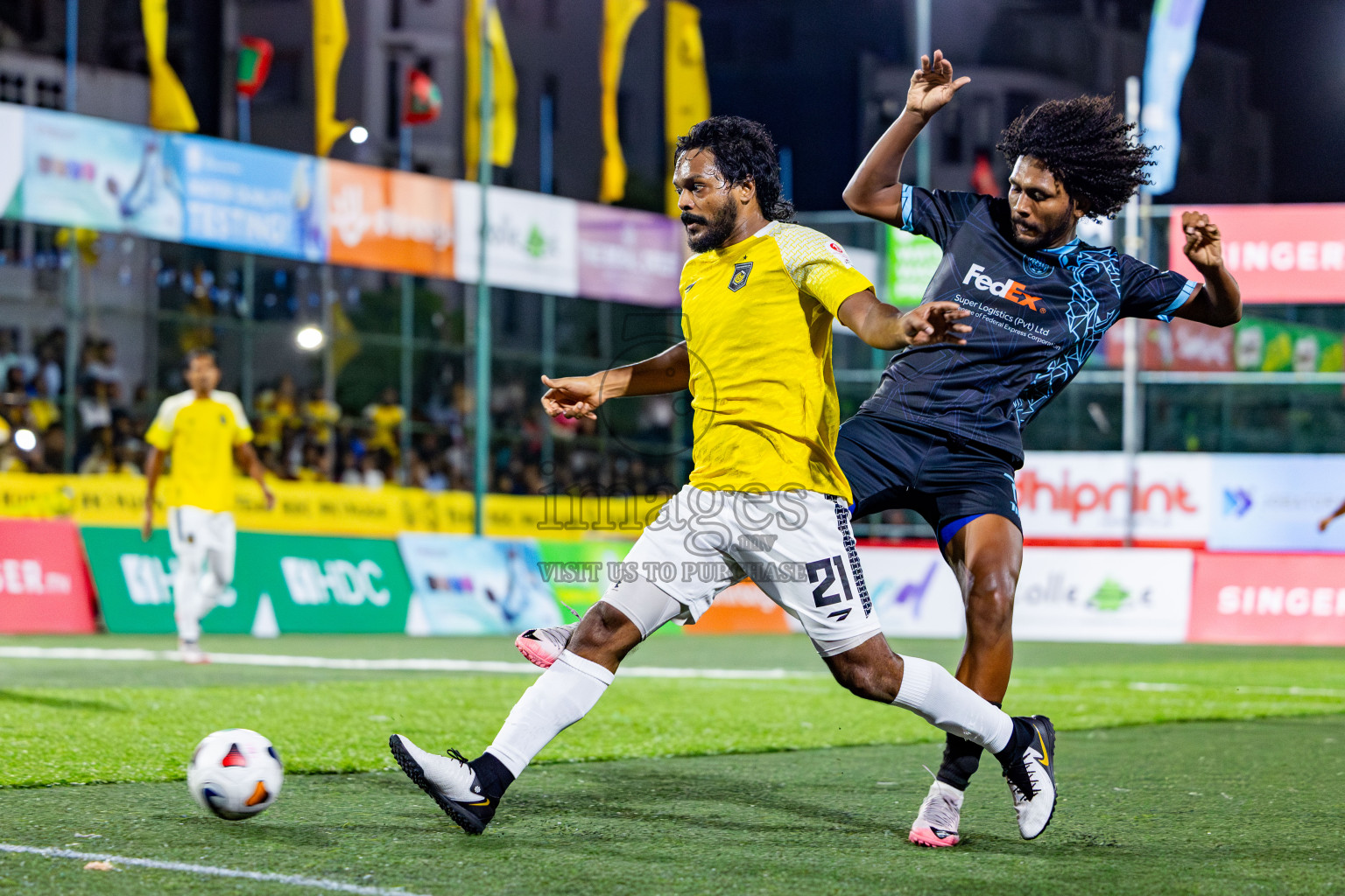 RRC vs Club TTS in Round of 16 of Club Maldives Cup 2024 held in Rehendi Futsal Ground, Hulhumale', Maldives on Tuesday, 8th October 2024. Photos: Nausham Waheed / images.mv