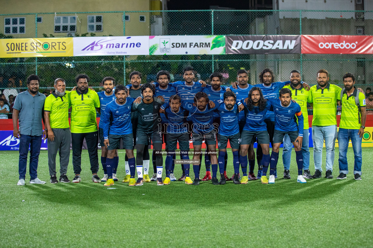 Opening of Sonee Sports Golden Futsal Challenge 2023 held on 4th Feb 2023 in Hulhumale, Male', Maldives. Photos by Nausham Waheed