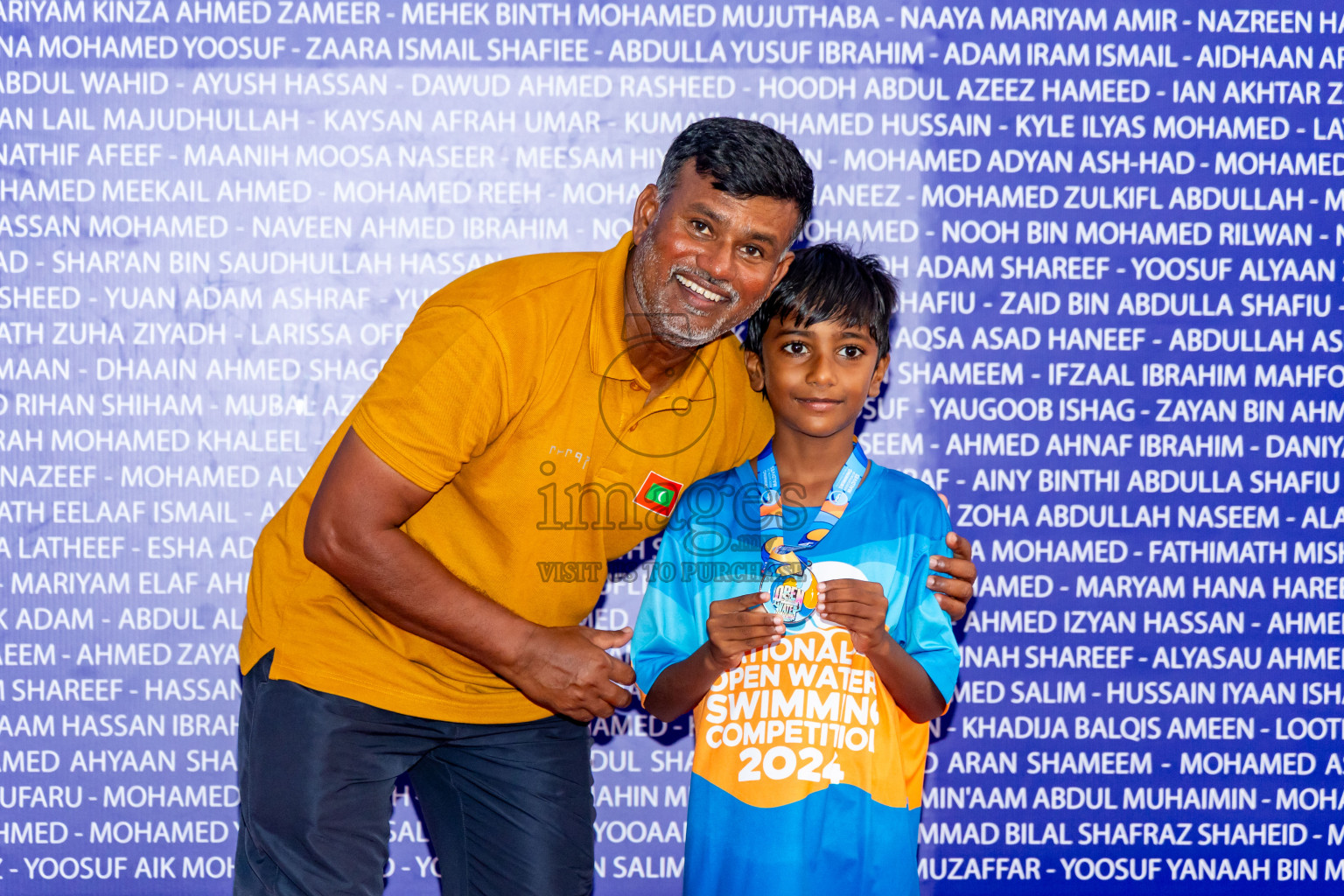 15th National Open Water Swimming Competition 2024 held in Kudagiri Picnic Island, Maldives on Saturday, 28th September 2024. Photos: Nausham Waheed / images.mv