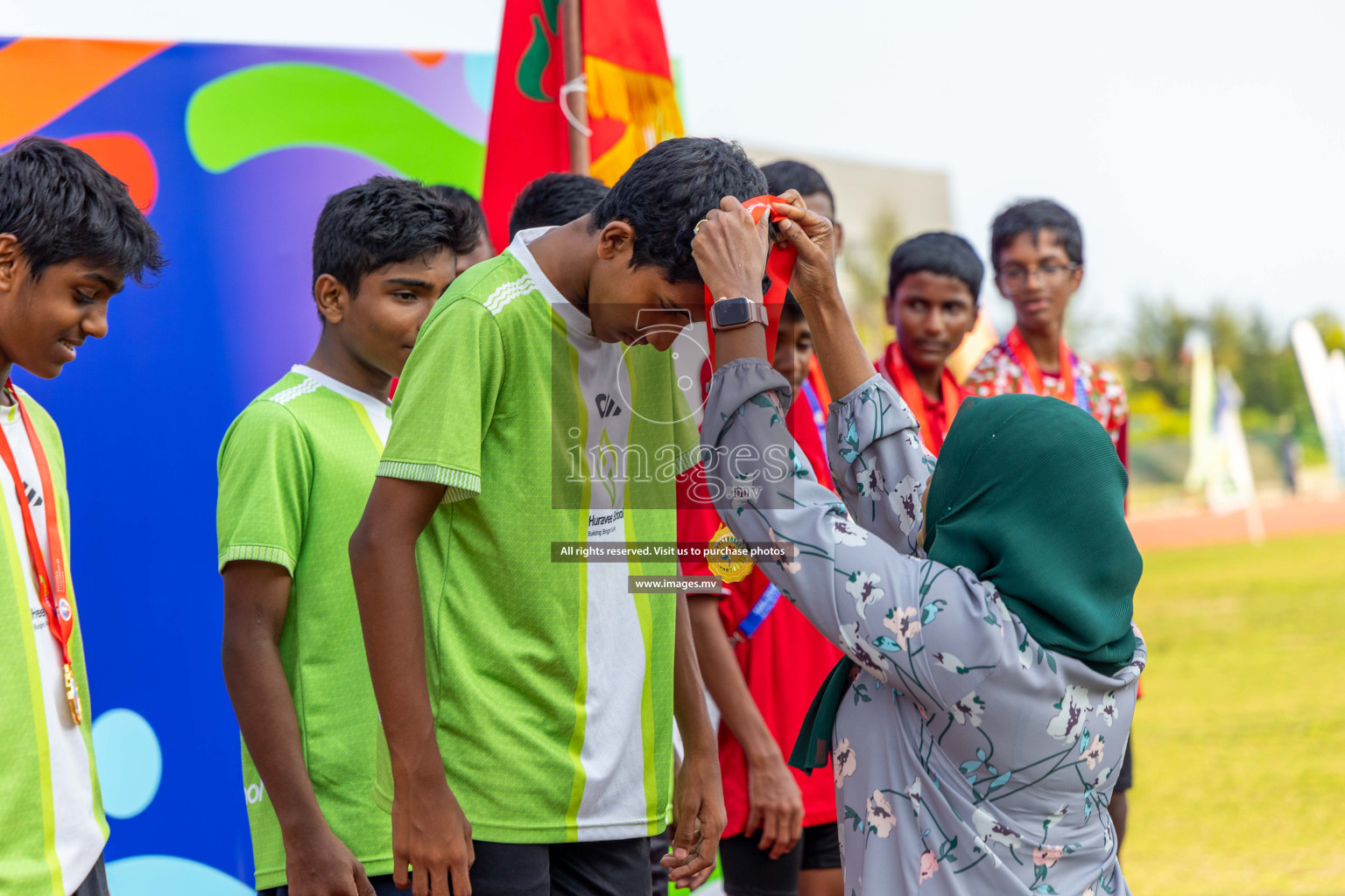 Final Day of Inter School Athletics Championship 2023 was held in Hulhumale' Running Track at Hulhumale', Maldives on Friday, 19th May 2023. Photos: Ismail Thoriq / images.mv