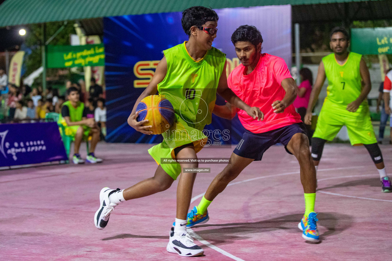 Day 5 of Slamdunk by Sosal on 16th April 2023 held in Male'. Photos: Nausham Waheed / images.mv