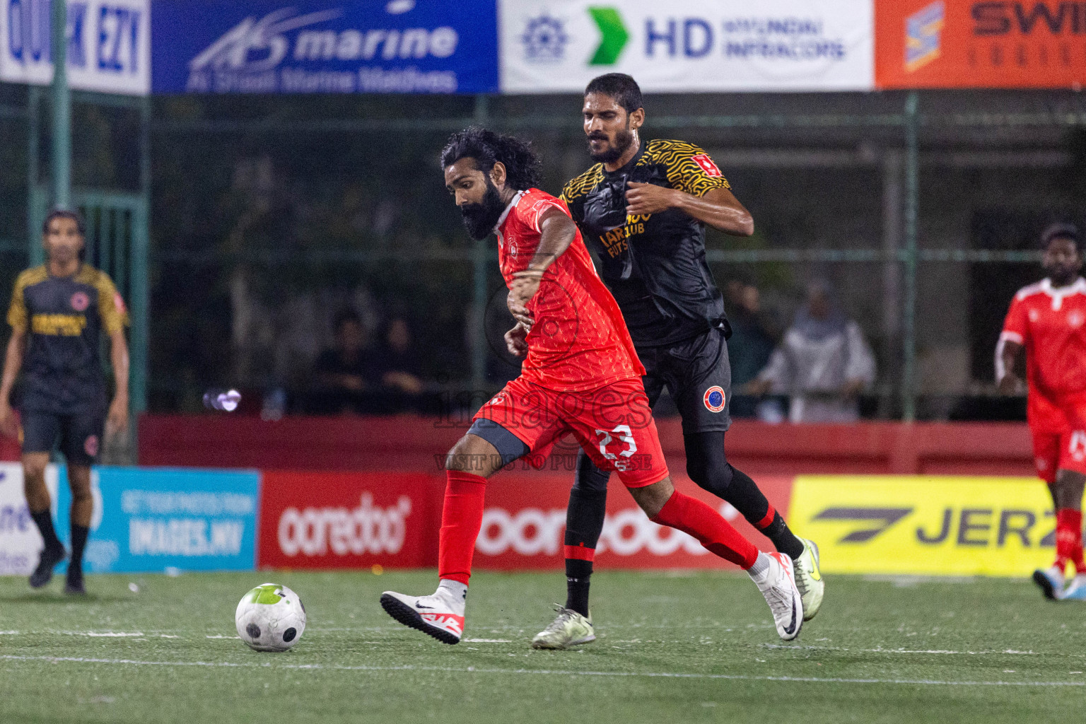 S Feydhoo vs S Maradhoo in Day 21 of Golden Futsal Challenge 2024 was held on Sunday , 4th February 2024 in Hulhumale', Maldives Photos: Nausham Waheed / images.mv