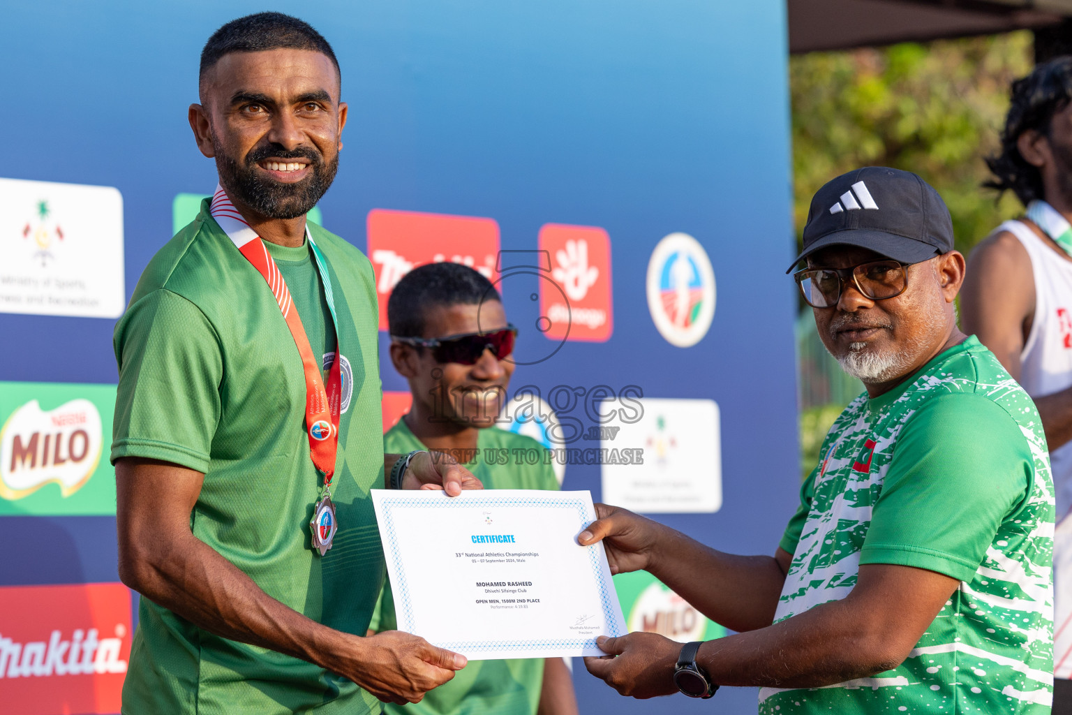 Day 2 of 33rd National Athletics Championship was held in Ekuveni Track at Male', Maldives on Friday, 6th September 2024.
Photos: Ismail Thoriq  / images.mv