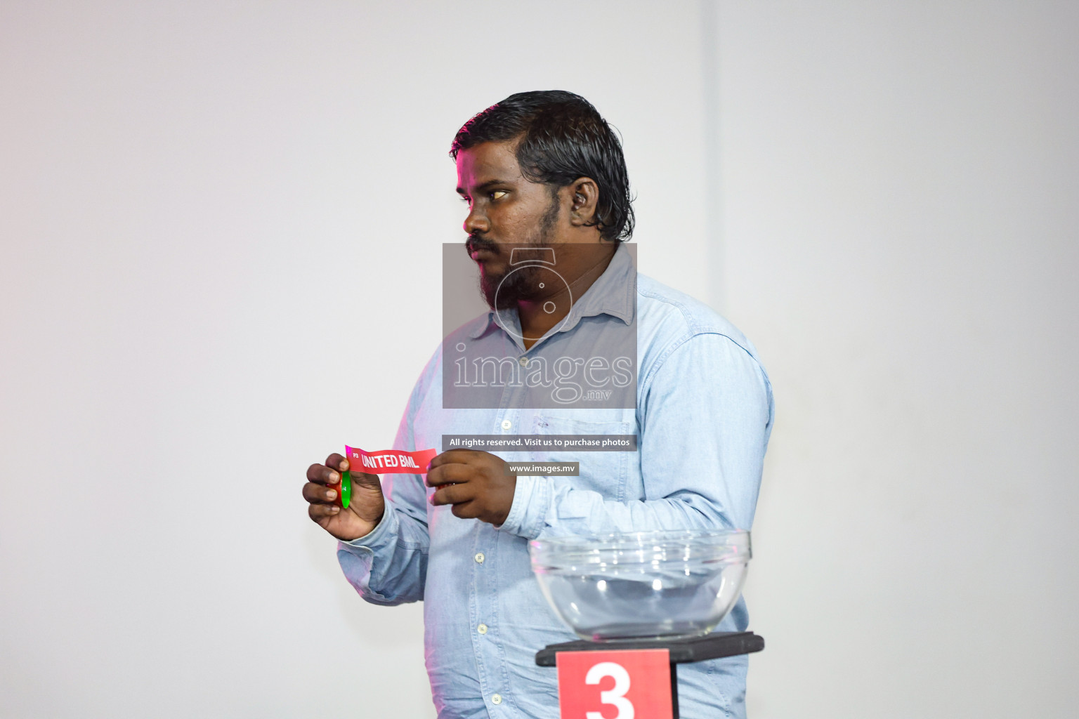 Round of 16 Draw of Club Maldives 2023 held in Boalhage Male, Maldives, on Monday, 31st July 2023 Photos: Nausham Waheed / images.mv