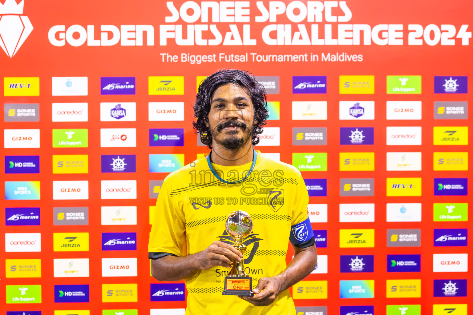 K Gaafaru vs K Himmafushi in Day 22 of Golden Futsal Challenge 2024 was held on Monday , 5th February 2024 in Hulhumale', Maldives
Photos: Ismail Thoriq / images.mv