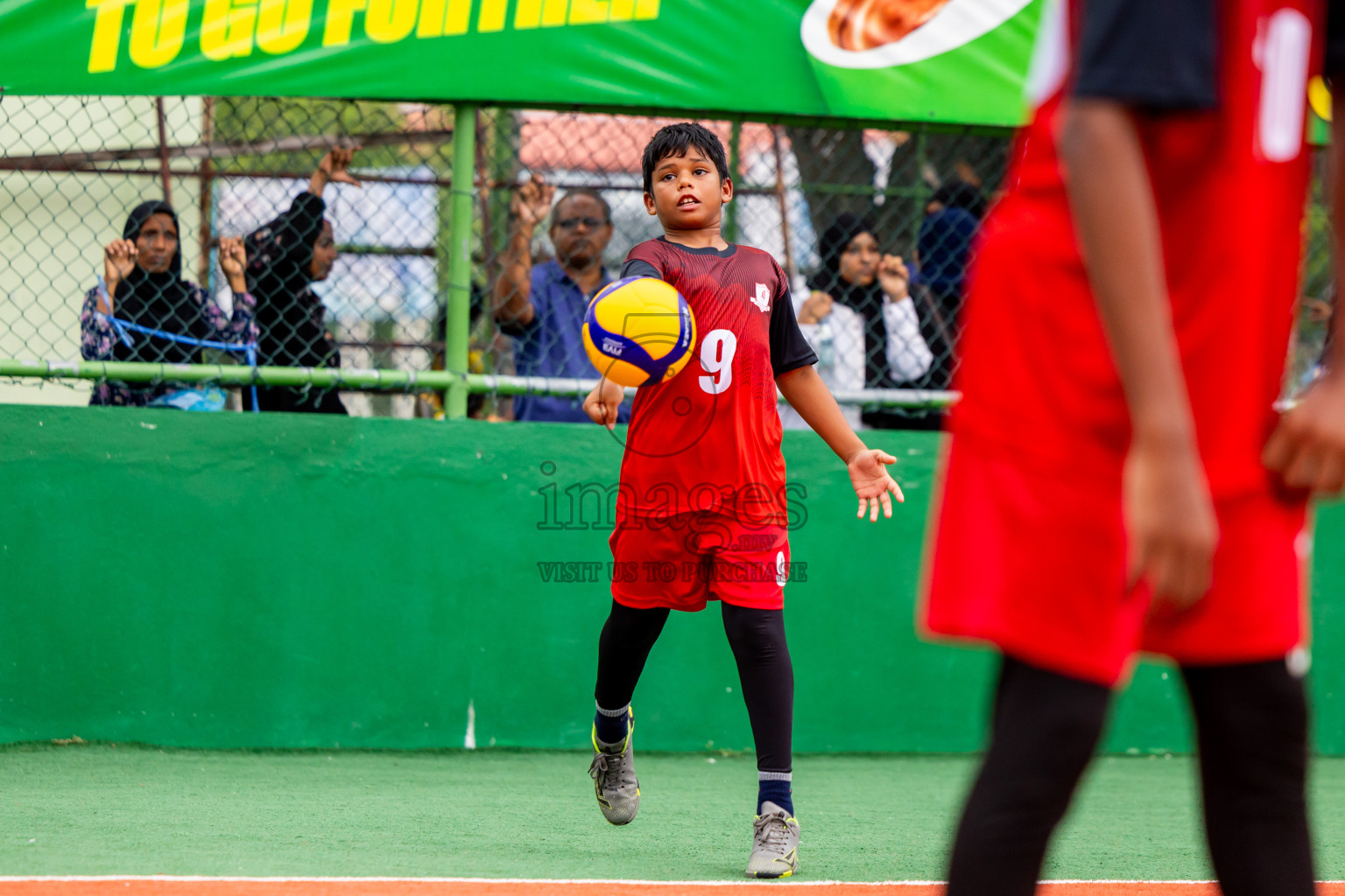 Day 2 of Interschool Volleyball Tournament 2024 was held in Ekuveni Volleyball Court at Male', Maldives on Sunday, 24th November 2024. Photos: Nausham Waheed / images.mv