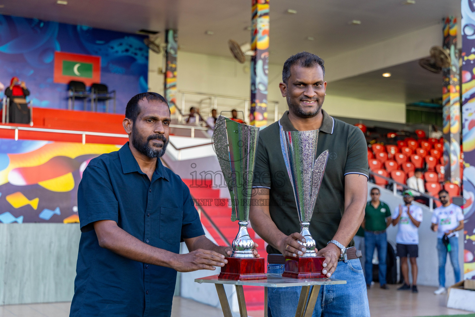 Day 1 of MILO Kids Football Fiesta was held at National Stadium in Male', Maldives on Friday, 23rd February 2024. Photos: Hassan Simah / images.mv