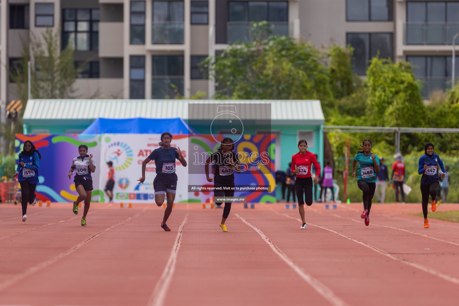 Day three of Inter School Athletics Championship 2023 was held at Hulhumale' Running Track at Hulhumale', Maldives on Tuesday, 16th May 2023. Photos: Shuu / Images.mv