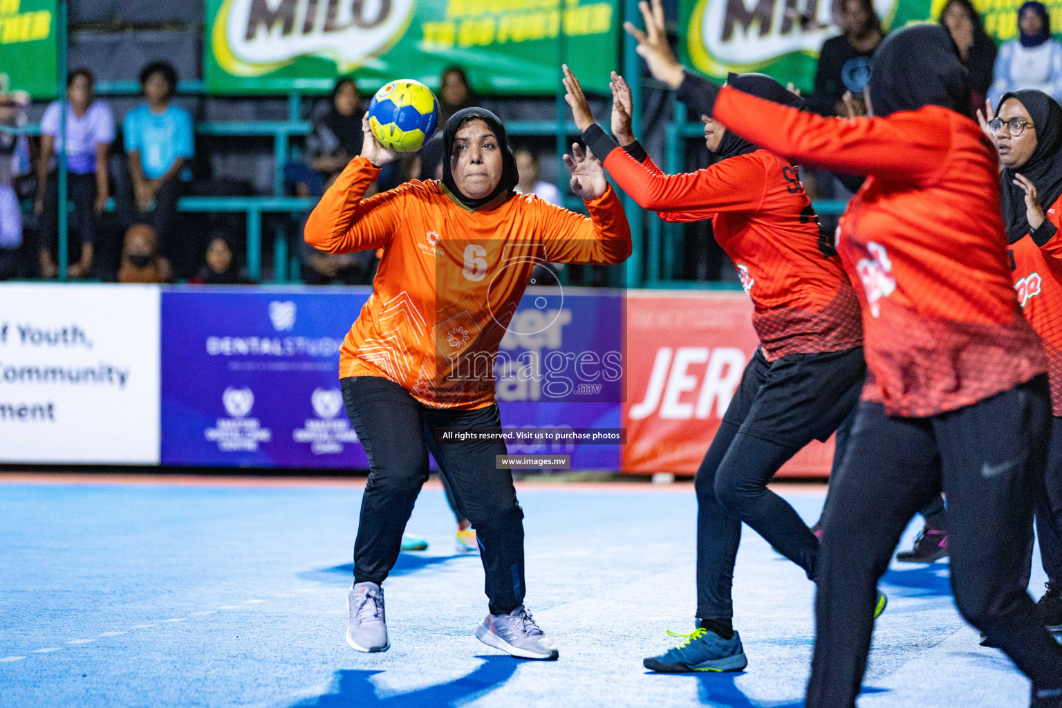 Day 2 of 7th Inter-Office/Company Handball Tournament 2023, held in Handball ground, Male', Maldives on Saturday, 17th September 2023 Photos: Nausham Waheed/ Images.mv