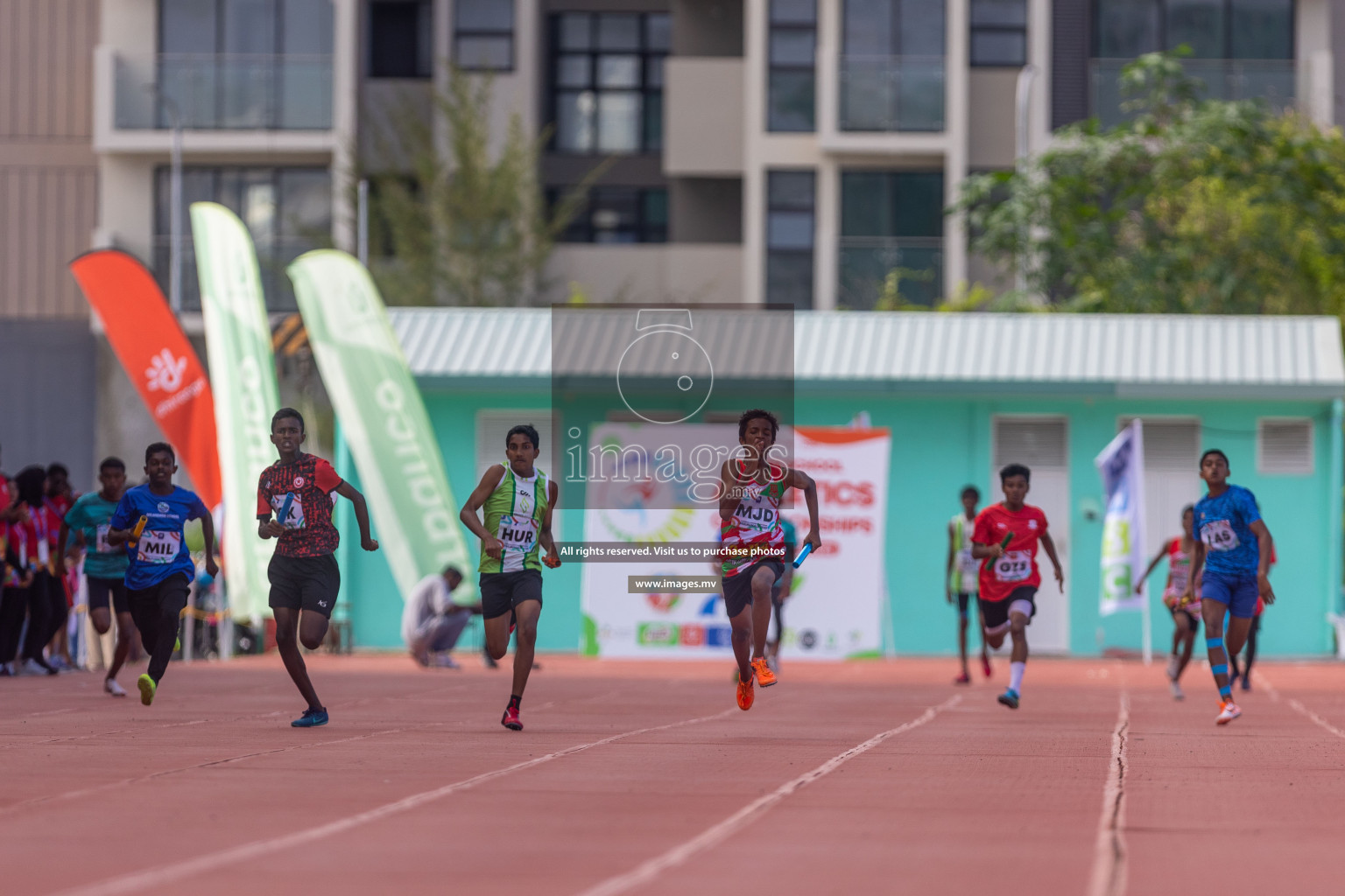 Final Day of Inter School Athletics Championship 2023 was held in Hulhumale' Running Track at Hulhumale', Maldives on Friday, 19th May 2023. Photos: Ismail Thoriq / images.mv