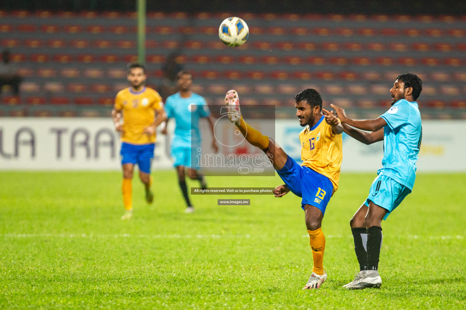 Club Valencia vs United Victory in the President's Cup 2021/2022 held in Male', Maldives on 19 December 2021