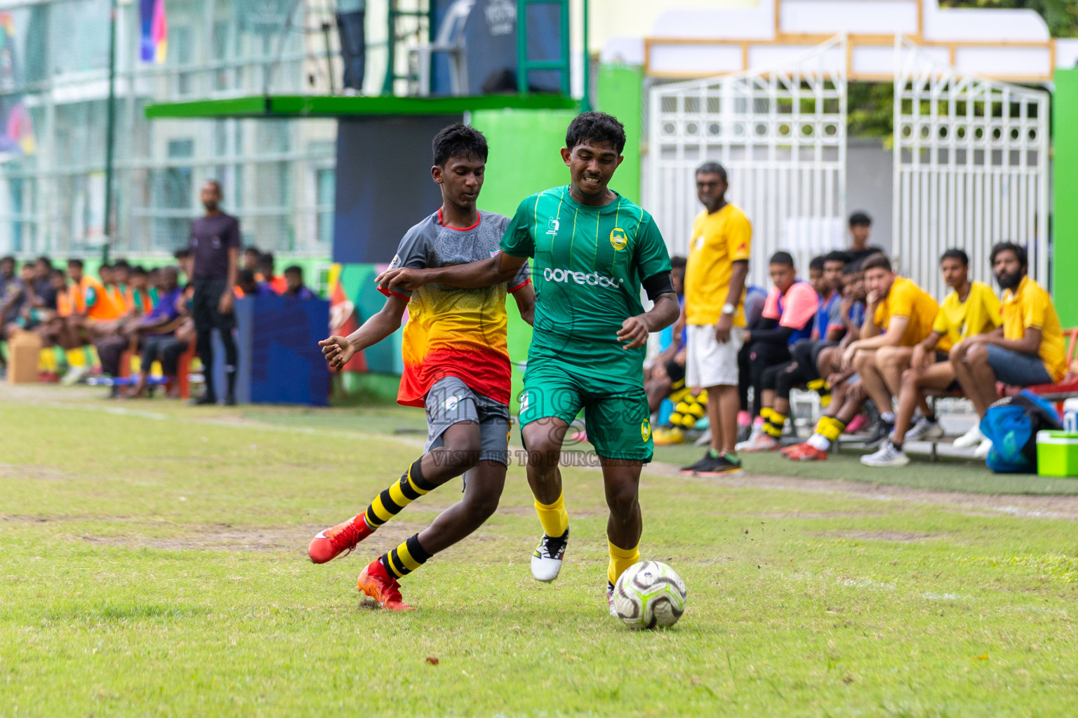 Eagles vs Maziya SRC(U16) in Day 8 of Dhivehi Youth League 2024 held at Henveiru Stadium on Monday, 2nd December 2024. Photos: Mohamed Mahfooz Moosa / Images.mv