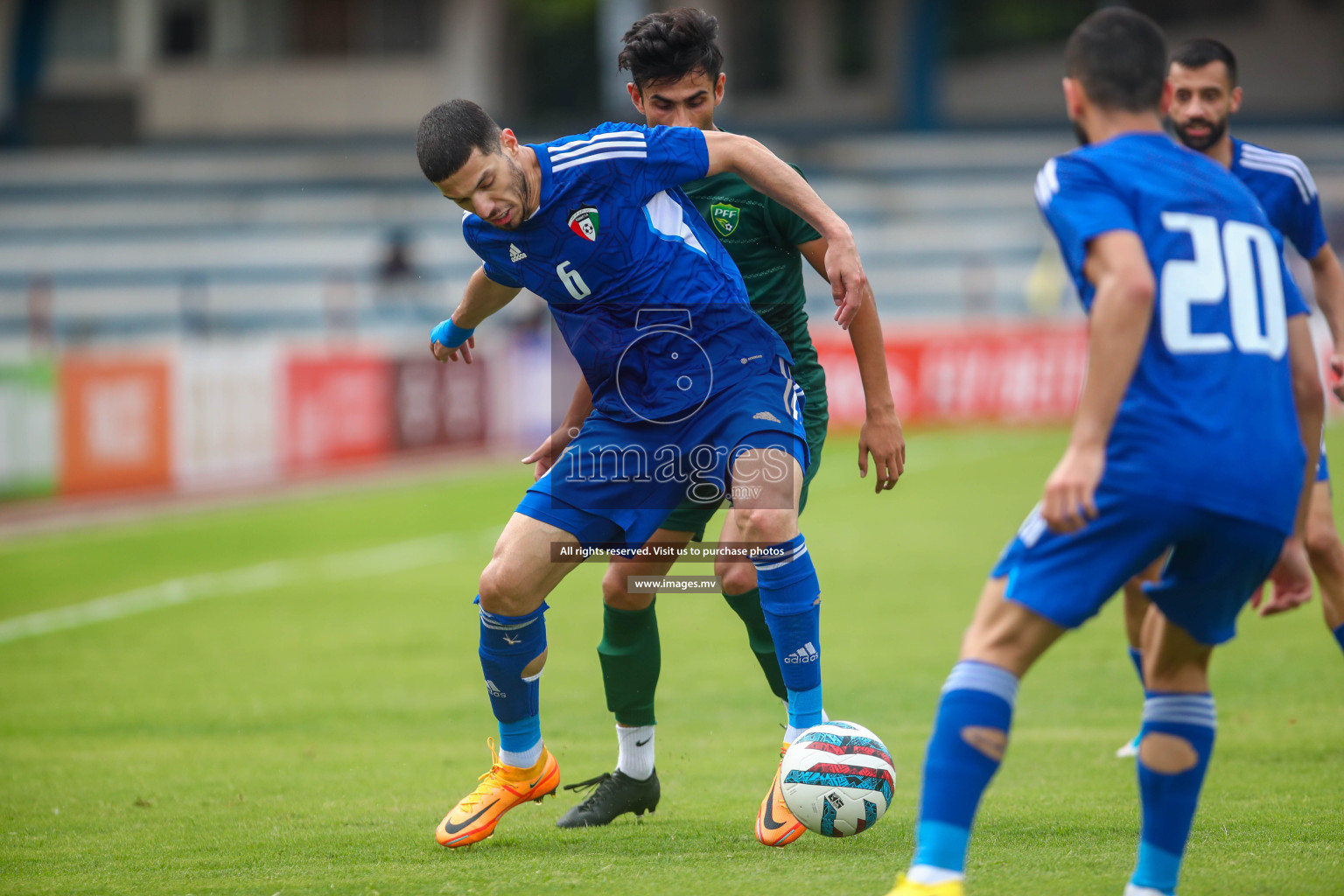 Pakistan vs Kuwait in SAFF Championship 2023 held in Sree Kanteerava Stadium, Bengaluru, India, on Saturday, 24th June 2023. Photos: Nausham Waheedh / images.mv