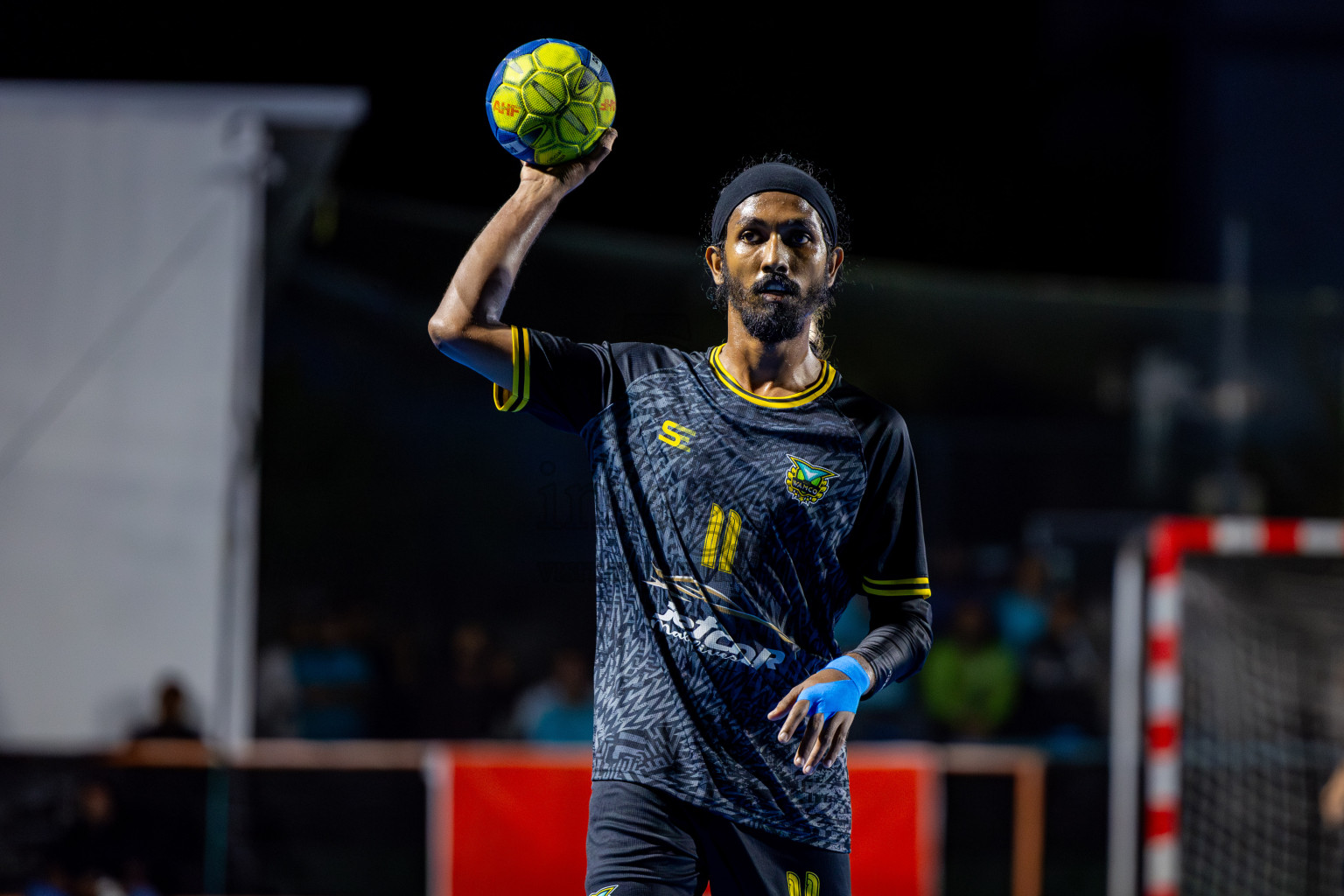 1st Division Final of 8th Inter-Office/Company Handball Tournament 2024, held in Handball ground, Male', Maldives on Tuesday, 11th September 2024 Photos: Nausham Waheed/ Images.mv