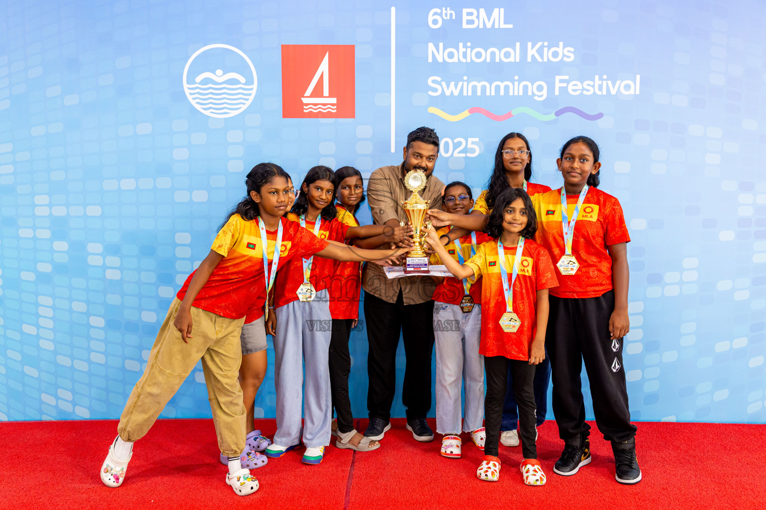 Closing Ceremony of 6th BML National Kids Swimming Kids Festival 2025 held in Hulhumale', Maldives on Saturday, 22nd November 2025. Photos: Nausham Waheed / images.mv