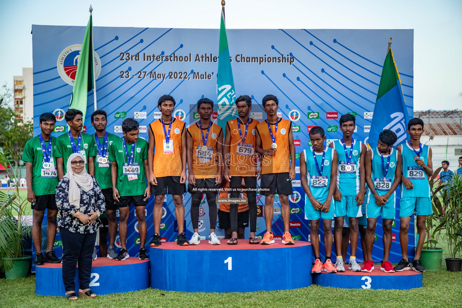 Day 5 of Inter-School Athletics Championship held in Male', Maldives on 27th May 2022. Photos by: Nausham Waheed / images.mv