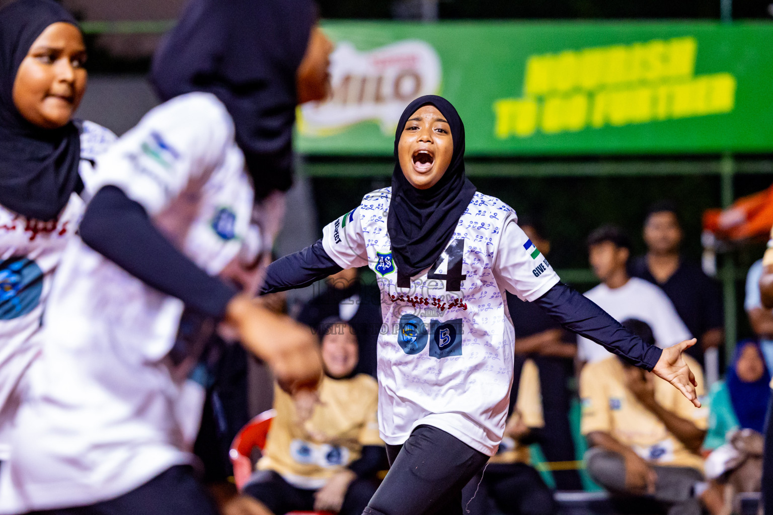 Day 13 of Interschool Volleyball Tournament 2024 was held in Ekuveni Volleyball Court at Male', Maldives on Thursday, 5th December 2024. Photos: Nausham Waheed / images.mv