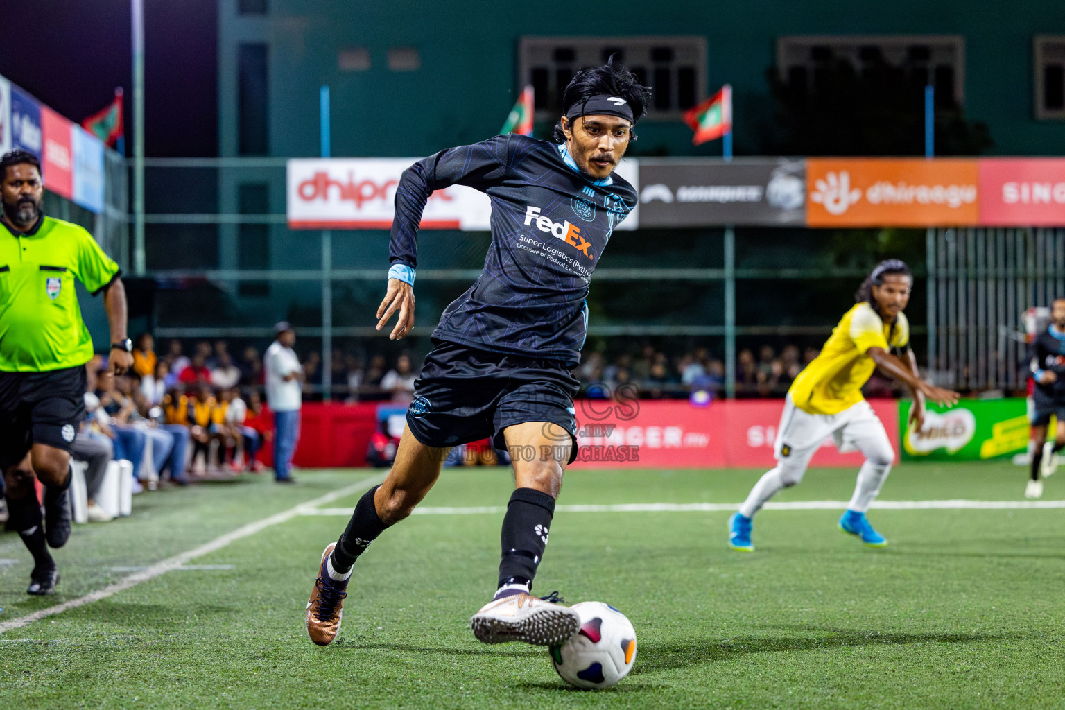 RRC vs Club TTS in Round of 16 of Club Maldives Cup 2024 held in Rehendi Futsal Ground, Hulhumale', Maldives on Tuesday, 8th October 2024. Photos: Nausham Waheed / images.mv